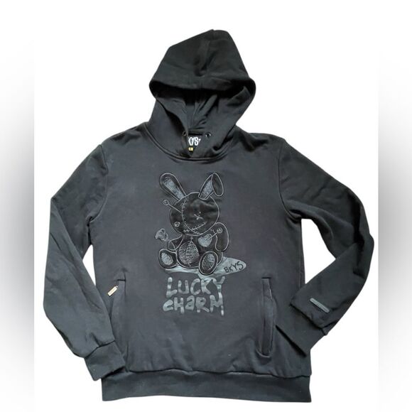 BKYS Lucky Charm Other - BKYS “Lucky Charm"  Hoodie with Graphic Design Size Medium Black